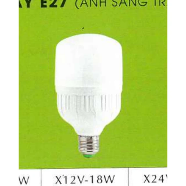 Bóng đèn LED ắc quy 12V X12V-18W (cổ đui xoáy)